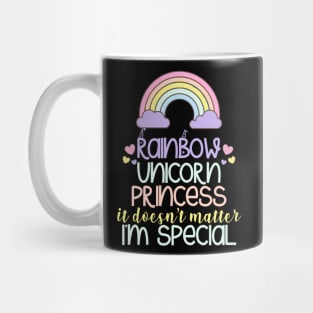 Rainbow Unicorn Quote Mug